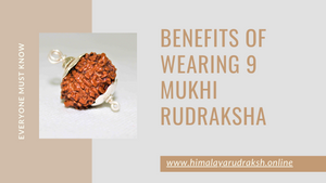 BENEFITS OF WEARING 9 MUKHI RUDRAKSHA