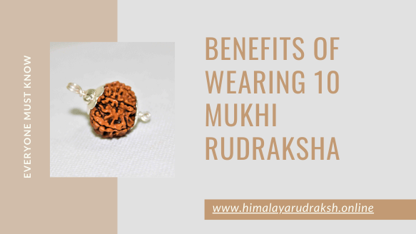 BENEFITS OF WEARING 10 MUKHI RUDRAKSHA - Himalaya Rudraksha Anusandhan Kendra