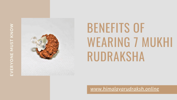 BENEFITS OF WEARING 7 MUKHI RUDRAKSHA - Himalaya Rudraksha Anusandhan Kendra
