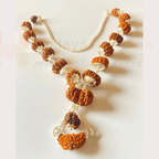 1 - 15 Mukhi Indra Rudraksha Mala (Nepal Origin - Collector Beads) - Himalaya Rudraksha Anusandhan Kendra