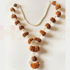 1 - 15 Mukhi Indra Rudraksha Mala (Nepal Origin - Collector Beads) - Himalaya Rudraksha Anusandhan Kendra