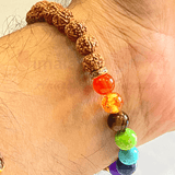 7 Chakra Healing Bracelet - Himalaya Rudraksha Anusandhan Kendra