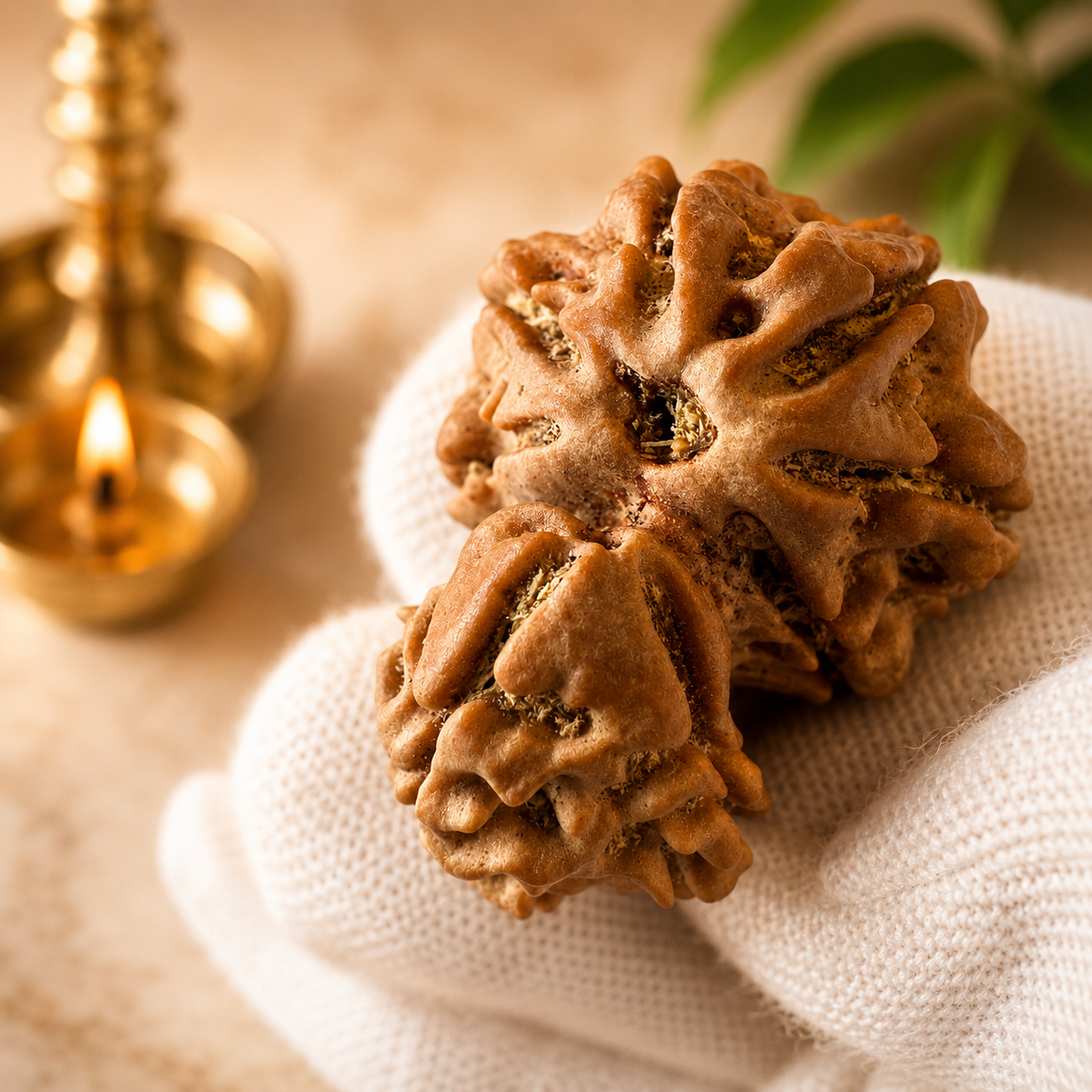 Antique 2 Mukhi Sawaar Rudraksha