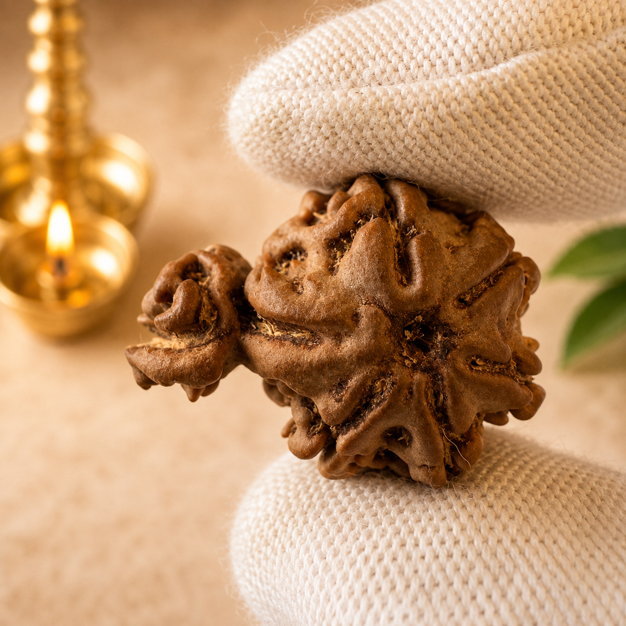 Antique 1 Mukhi Sawaar Rudraksha (Nepal Origin- 25.55 MM | 3.10 Gms)