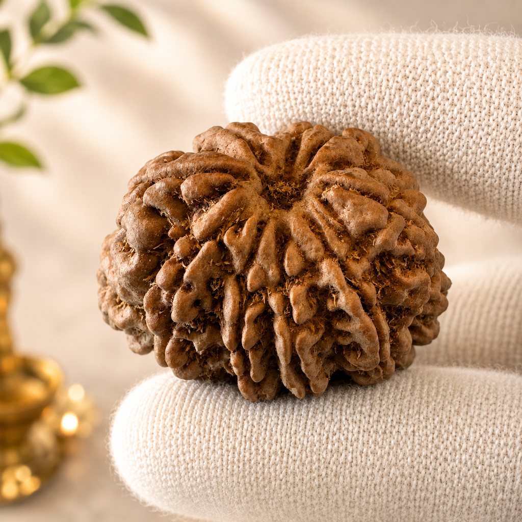 Antique 10 Mukhi Rudraksha (Nepal Origin- 29.07 MM | 7.00 Gms ) - Himalaya Rudraksha Anusandhan Kendra
