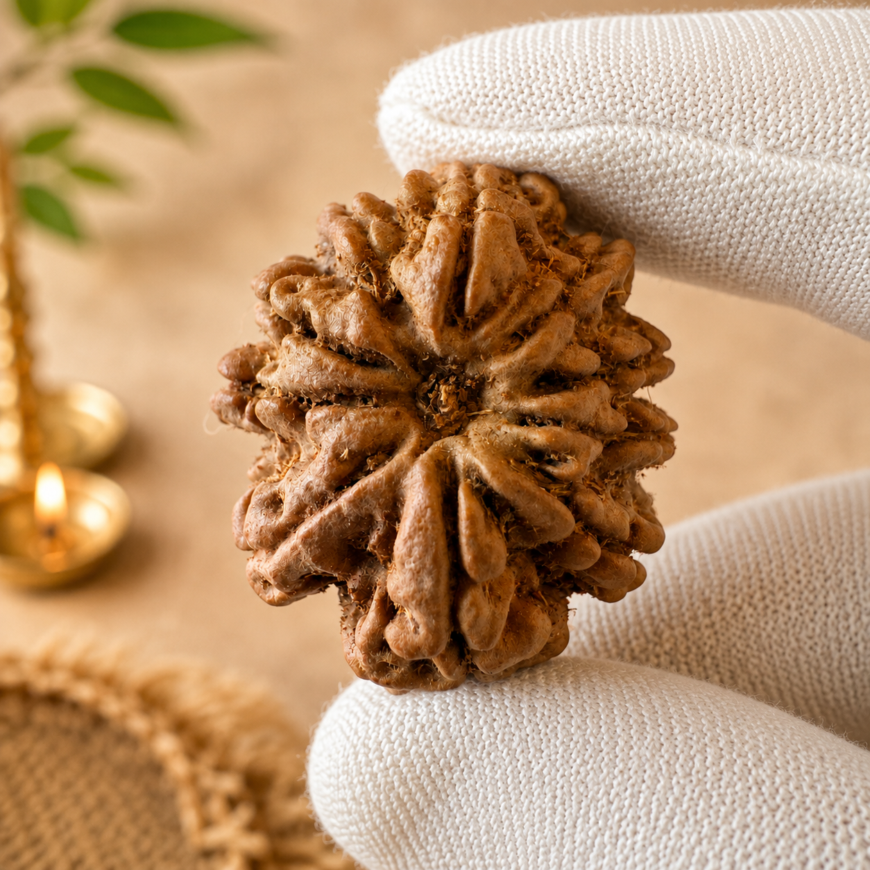Antique 10 Mukhi Rudraksha (Nepal Origin- 29.07 MM | 7.00 Gms )