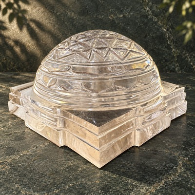 Sphatik Tomb Shreeyantra | 1.398 Kgs