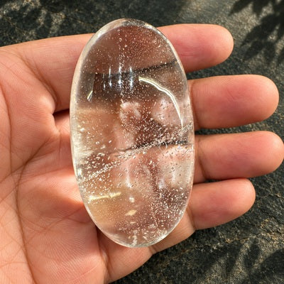 Sphatik lingam | 107 grams
