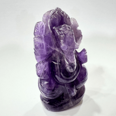 Amethyst Ganesha - (100 gm) - Himalaya Rudraksha Anusandhan Kendra