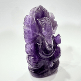 Amethyst Ganesha - (100 gm) - Himalaya Rudraksha Anusandhan Kendra