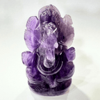 Amethyst Ganesha - (100 gm) - Himalaya Rudraksha Anusandhan Kendra