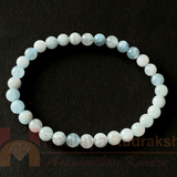 Aquamarine Stone Bracelet - Himalaya Rudraksha Anusandhan Kendra