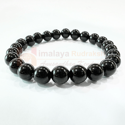 Black Obsidian Bracelet - Himalaya Rudraksha Anusandhan Kendra