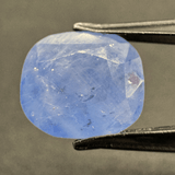 Blue Sapphire (Neelam - 11.45 cts) - Ceylonese - Himalaya Rudraksha Anusandhan Kendra