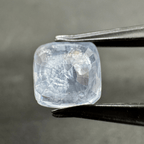 Blue Sapphire (Neelam - 5.90 cts) - Ceylonese - Himalaya Rudraksha Anusandhan Kendra