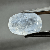 Blue Sapphire (Neelam - 6.55 cts) - Ceylonese - Himalaya Rudraksha Anusandhan Kendra