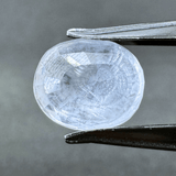 Blue Sapphire (Neelam - 8.05 cts) - Ceylonese - Himalaya Rudraksha Anusandhan Kendra