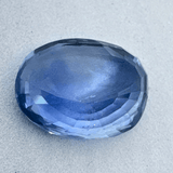 Blue Sapphire (Neelam - 8.65 cts) - Ceylonese - Himalaya Rudraksha Anusandhan Kendra