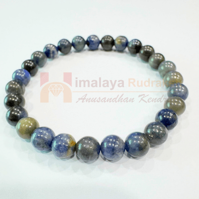Blue Sapphire (Neelam) Bracelet - Himalaya Rudraksha Anusandhan Kendra