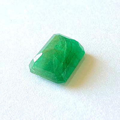 Emerald (Panna) - 5.55 cts (Square cut) - Himalaya Rudraksha Anusandhan Kendra
