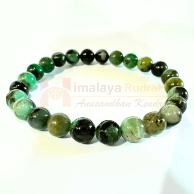 Emerald (Panna) Bracelet - Himalaya Rudraksha Anusandhan Kendra