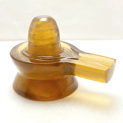 Flourite Stone Shivling - 190 gm - Himalaya Rudraksha Anusandhan Kendra