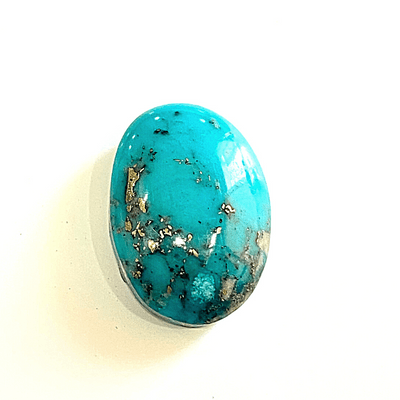 Irani Firoza (Turquoise) - 13.35 Cts - Himalaya Rudraksha Anusandhan Kendra
