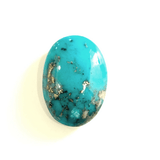 Irani Firoza (Turquoise) - 15.10 Cts - Himalaya Rudraksha Anusandhan Kendra