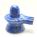Lapis Stone Shivling (330 grams) - Himalaya Rudraksha Anusandhan Kendra
