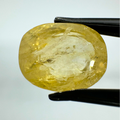 Yellow Sapphire (Pukhraj- 11.10 cts) - Ceylonese