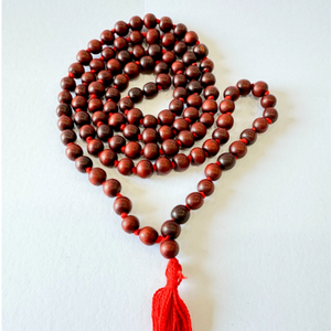 Red Sandalwood (Chandan) Mala