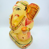 Yellow Agate Ganesha - 517 Gms