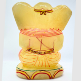 Yellow Agate Ganesha - 517 Gms