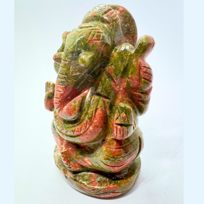 unakite stone ganesh idol
