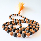 Divya Rudraksha Karungali  Mala - Himalaya Rudraksha Anusandhan Kendra