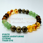 Money Magnet Bracelet (2 Pcs) - Himalaya Rudraksha Anusandhan Kendra