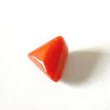 Natural Coral (Moonga) - 30.95 cts (Triangular) - Himalaya Rudraksha Anusandhan Kendra