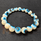 Natural Evil Eye Stone Bracelet - Himalaya Rudraksha Anusandhan Kendra
