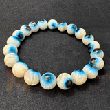 Natural Evil Eye Stone Bracelet - Himalaya Rudraksha Anusandhan Kendra