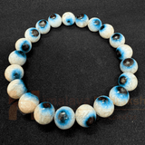 Natural Evil Eye Stone Bracelet - Himalaya Rudraksha Anusandhan Kendra