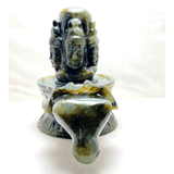 Natural Labrodorite Stone Shivling (2.880 kg) - Himalaya Rudraksha Anusandhan Kendra