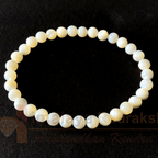 Natural Mother Pearl Bracelet - Himalaya Rudraksha Anusandhan Kendra
