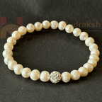 Natural Pearl Bracelet - Himalaya Rudraksha Anusandhan Kendra