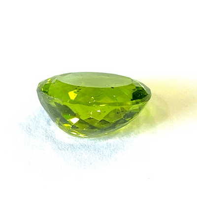 Natural Peridot Stone - 15.75 cts - Himalaya Rudraksha Anusandhan Kendra
