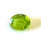 Natural Peridot Stone - 4.15 cts - Himalaya Rudraksha Anusandhan Kendra