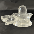 Natural Sphatik Shivling - 2.260 Kg - Himalaya Rudraksha Anusandhan Kendra