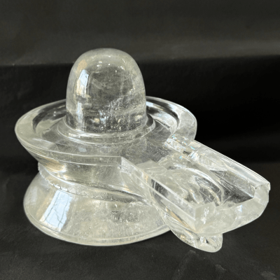 Natural Sphatik Shivling - 2.260 Kg - Himalaya Rudraksha Anusandhan Kendra