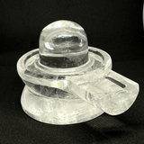 Natural Sphatik Shivling - 893 Gms - Himalaya Rudraksha Anusandhan Kendra