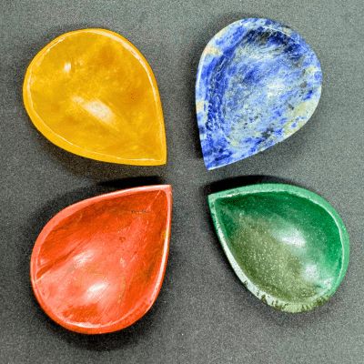 Natural Stone Diyas / Deepak - Himalaya Rudraksha Anusandhan Kendra