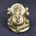 Pyrite Ganesha - (120 gm) Apx - Himalaya Rudraksha Anusandhan Kendra